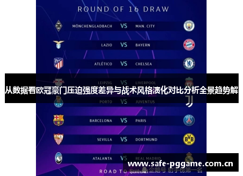 从数据看欧冠豪门压迫强度差异与战术风格演化对比分析全景趋势解